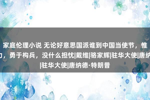 家庭伦理小说 无论好意思国派谁到中国当使节，惟一保抓定力，勇于构兵，没什么担忧|戴维|骆家辉|驻华大使|唐纳德·特朗普
