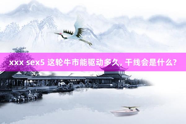 xxx sex5 这轮牛市能驱动多久， 干线会是什么?